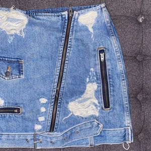 Carmar LF jean denim skirt - size 26 (S/M)